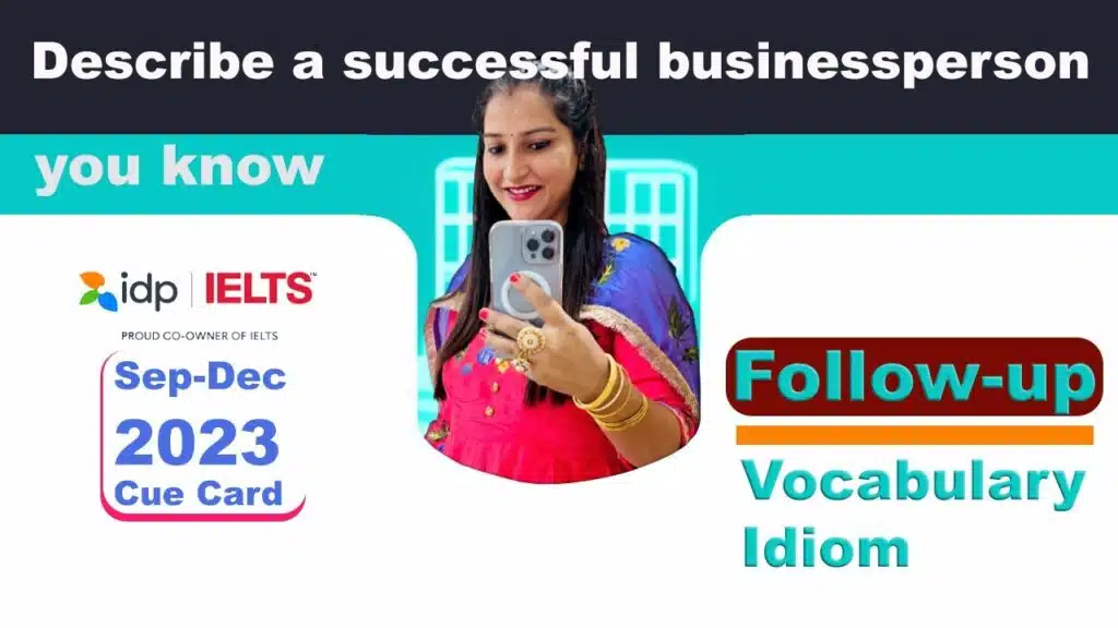 Describe a successful businessperson you know