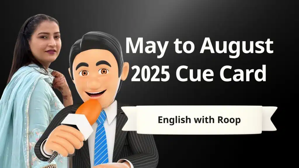 May to August 2025 Cue Card