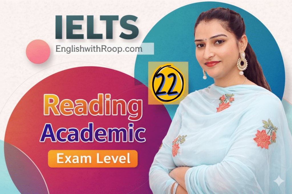 IELTS Reading Practice Test 22 | Real Exam Level Questions