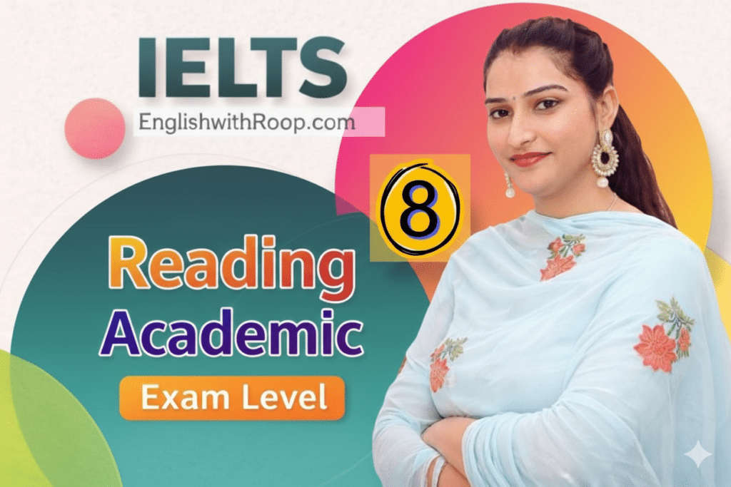 IELTS Reading Practice Test 8 | Real Exam Level Questions