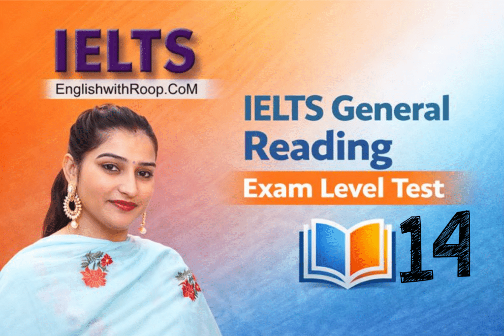 IELTS General Reading Practice Test – Real Exam 2026 | Test 14
