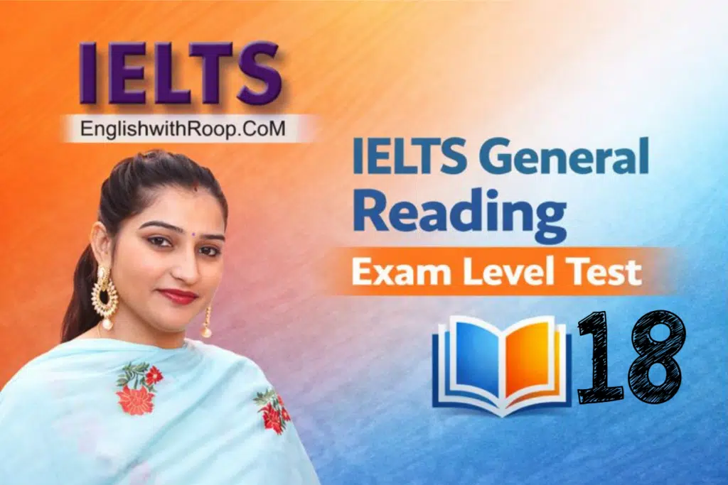 IELTS General Reading Practice Test – Real Exam 2026 | Test 18