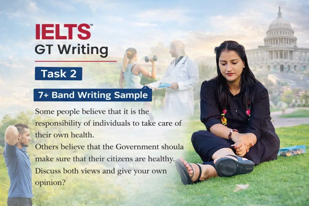 Individual vs Government Responsibility for Health | IELTS Essay