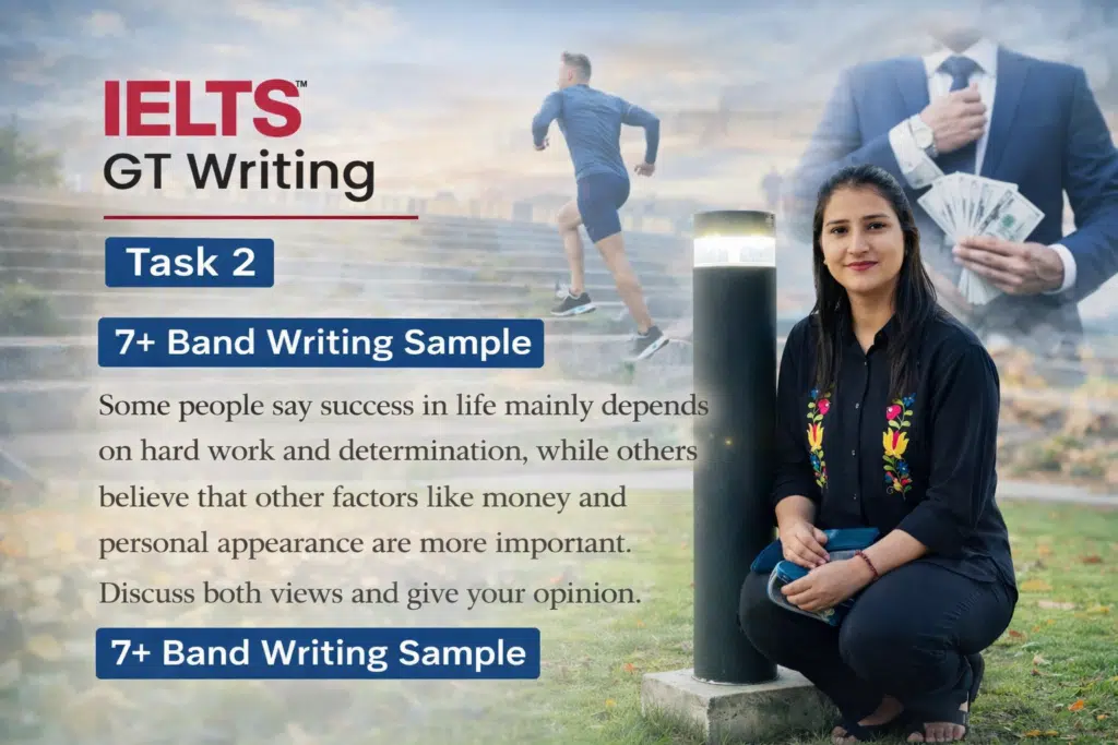 Success in Life: Hard Work vs Money | IELTS Writing Task 2 Essay