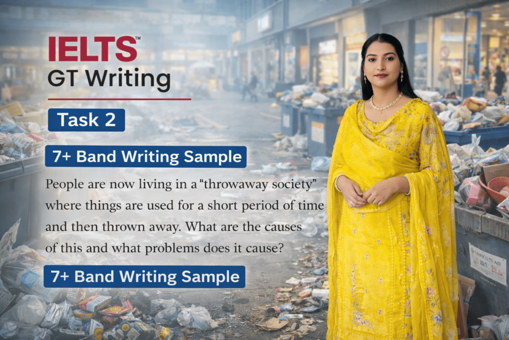 Throwaway Society Essay | Causes and Problems | IELTS Task 2